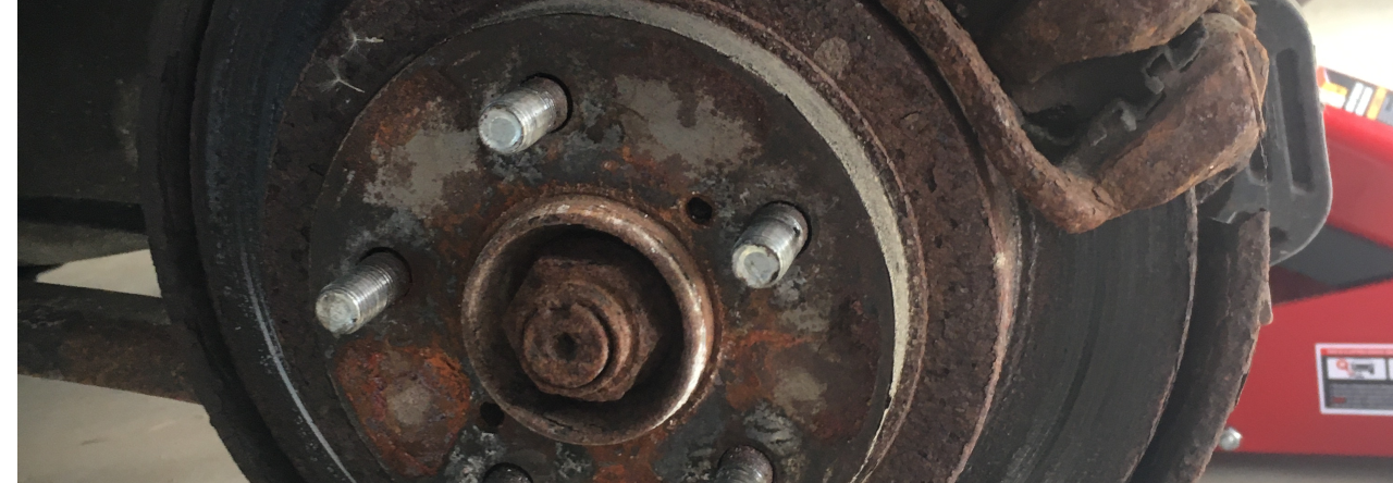 A 2007 Subaru Impreza brake.